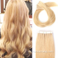 Klebeband Haarverlängerungen 12A Großhandel Straight Woman Hair Extension 26 Zoll Anbieter Klebeband in Erweiterungen 100 menschliches Haar